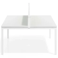 Separador de aluminio Wall para mesa multipuesto en melamina