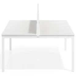 Separador de aluminio Wall para mesa multipuesto en melamina