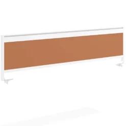 Separador de aluminio Wall para mesa multipuesto en melamina