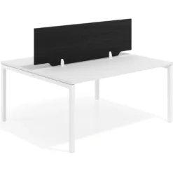 Separador mesa coworking Hover en melamina