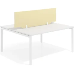 Separador mesa coworking Hover en melamina