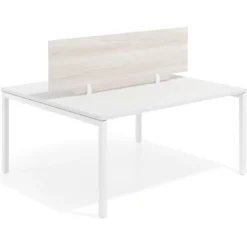 Separador mesa coworking Hover en melamina