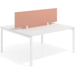 Separador mesa coworking Hover en melamina
