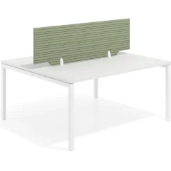 Separador mesa coworking Hover en melamina