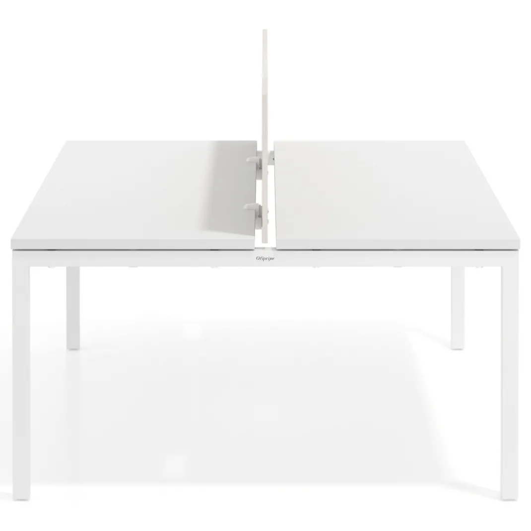 Separador mesa multipuesto Hover en melamina