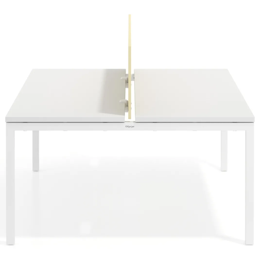 Separador mesa multipuesto Hover en melamina