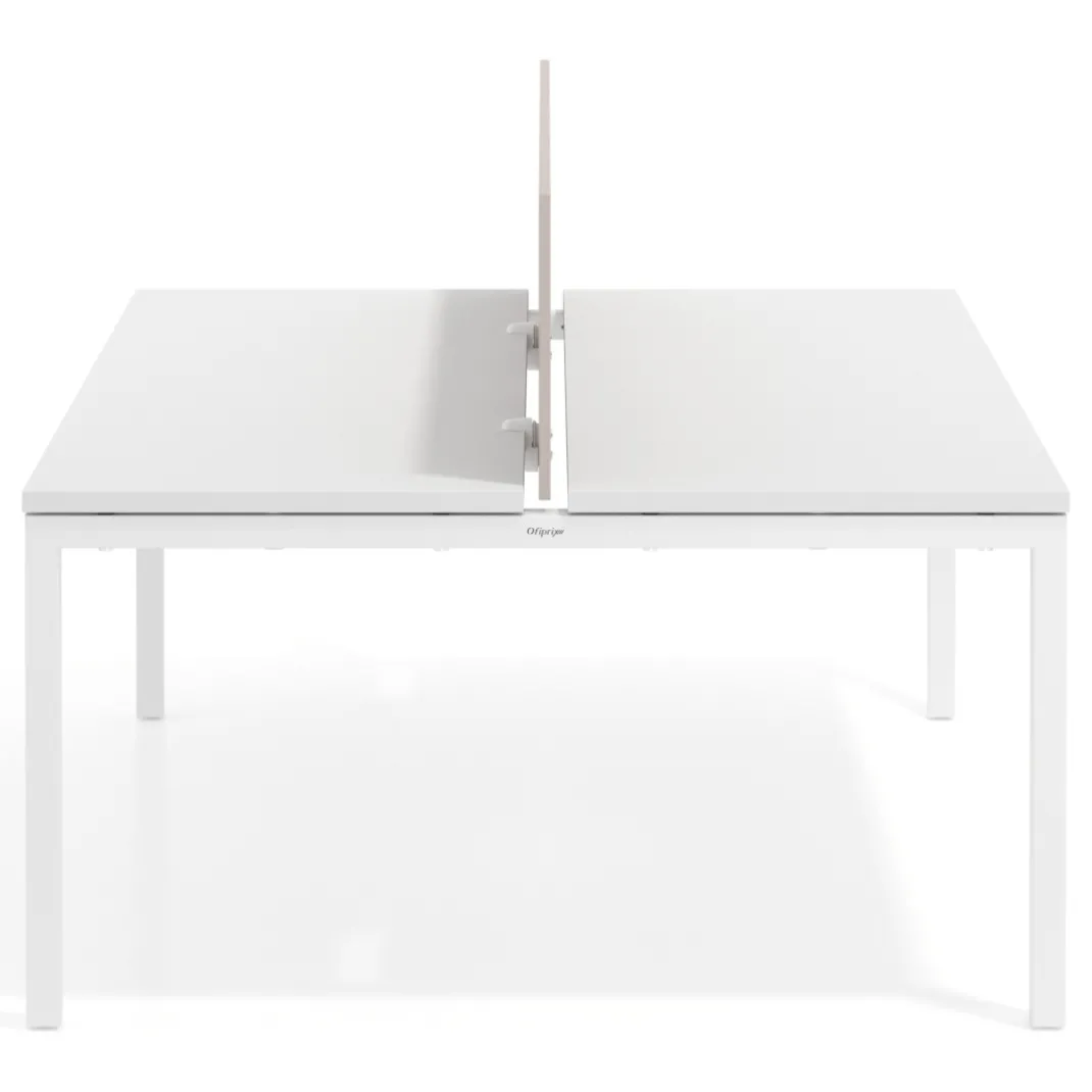 Separador mesa multipuesto Hover en melamina