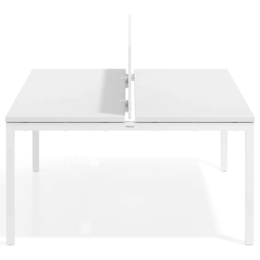 Separador mesa multipuesto Hover en melamina