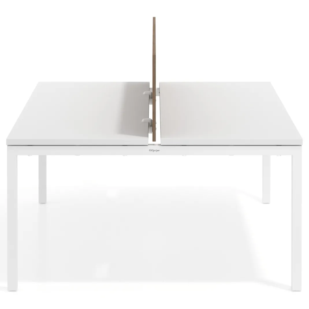Separador mesa multipuesto Hover en melamina