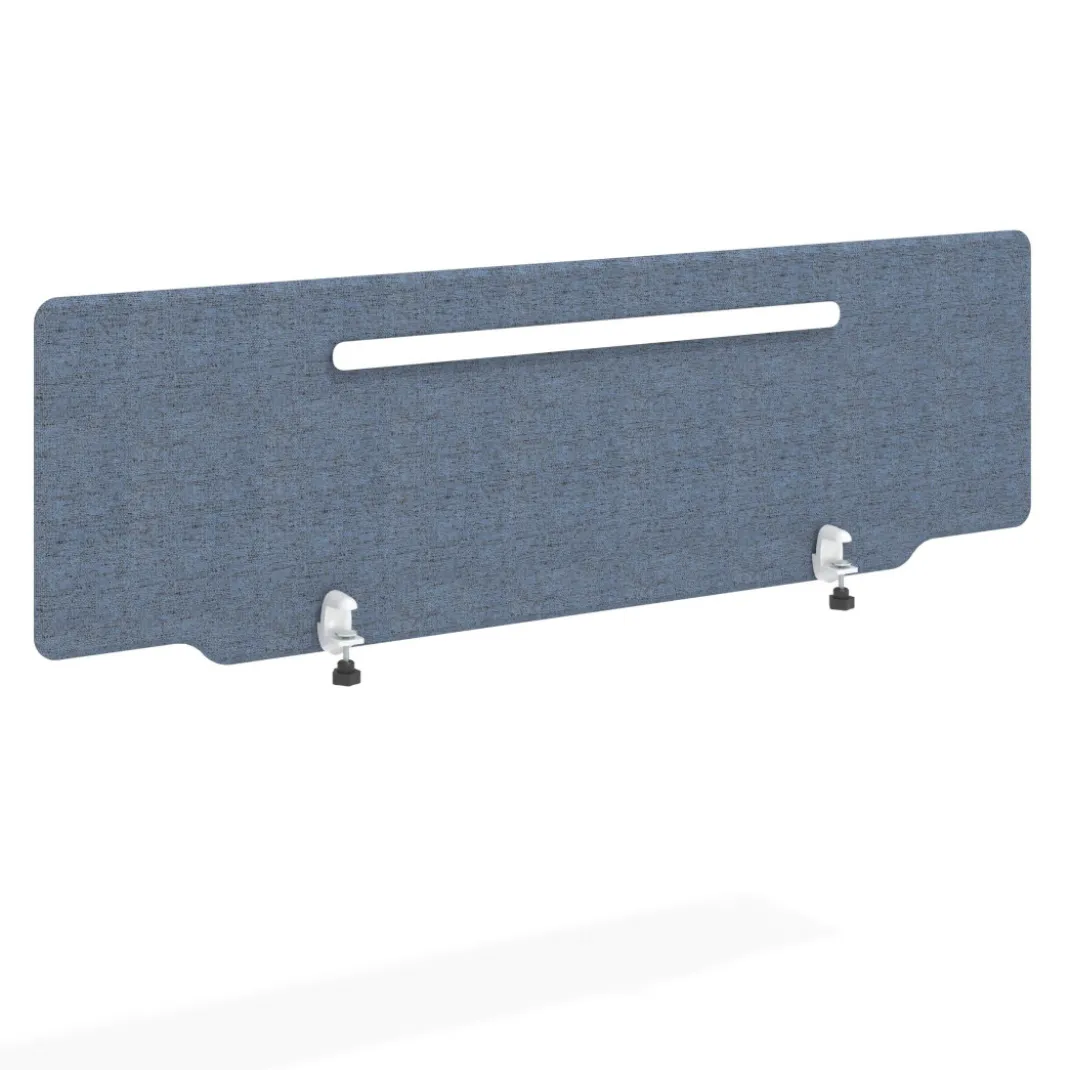 Separador mesa multipuesto Hover tapizado con guia de aluminio