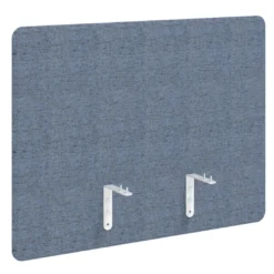 Separador para mesa individual lateral fijo tapizado PET