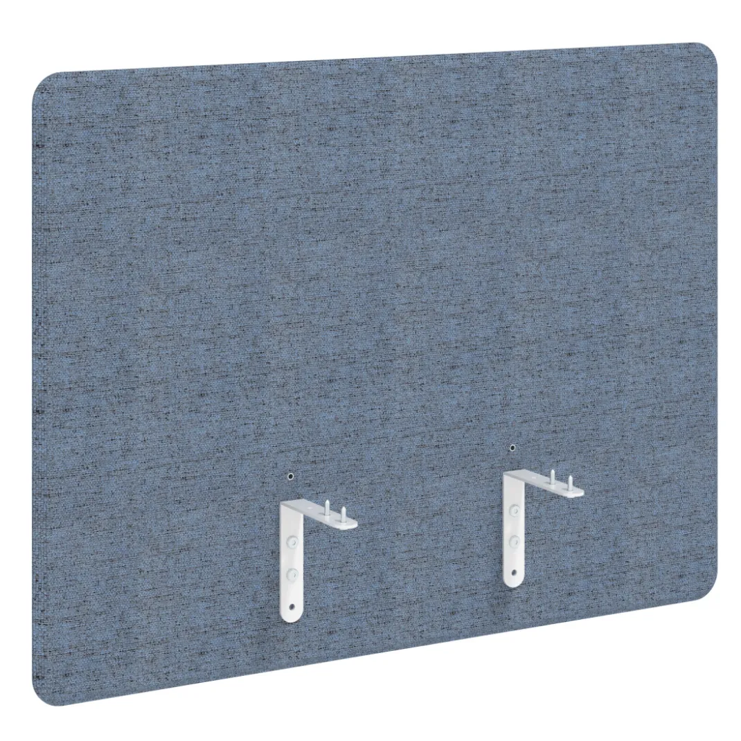 Separador para mesa individual lateral fijo tapizado PET