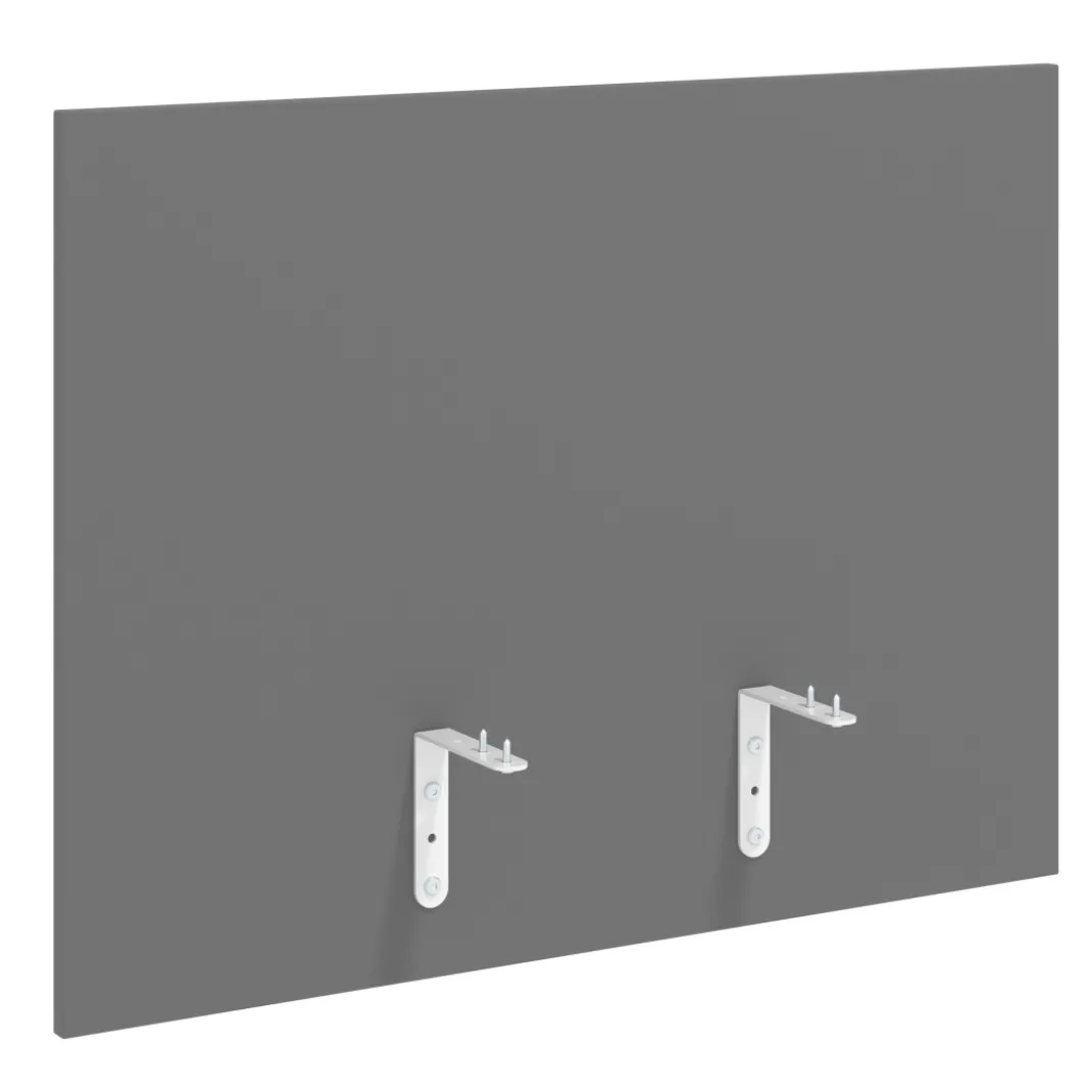 Separador para mesa individual lateral fijo en melamina
