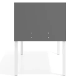Separador para mesa individual lateral fijo en melamina