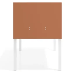 Separador para mesa individual lateral móvil en melamina