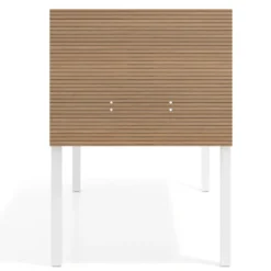 Separador para mesa individual lateral móvil en melamina