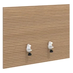 Separador para mesa individual lateral móvil en melamina