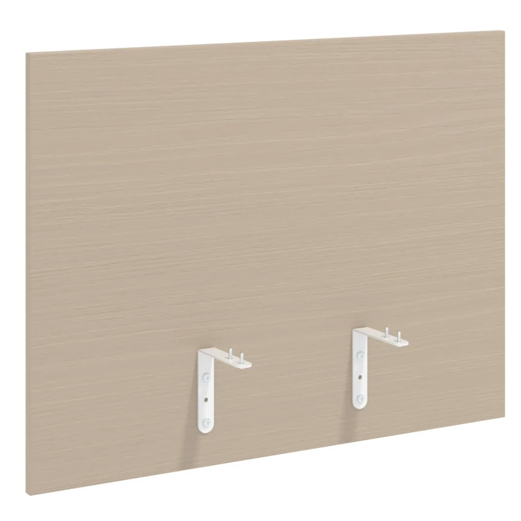 Separador para mesa individual lateral fijo en melamina