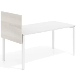 Separador para mesa individual lateral móvil en melamina