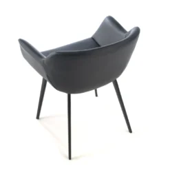 Silla confidente Anne, 4 patas Ecopiel
