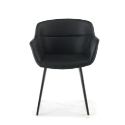 Silla confidente Anne, 4 patas Ecopiel