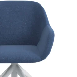 Silla confidente con ruedas moon base de aluminio