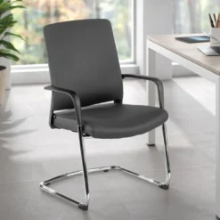 Silla confidente Dante patín ecopiel