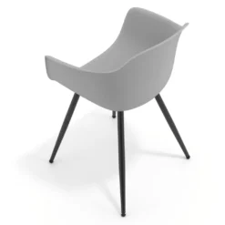 Silla Confidente Elisa, 4 Patas, diseño envolvente