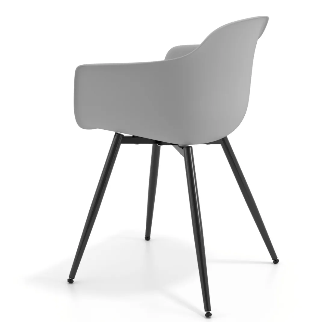 Silla Confidente Elisa, 4 Patas, diseño envolvente