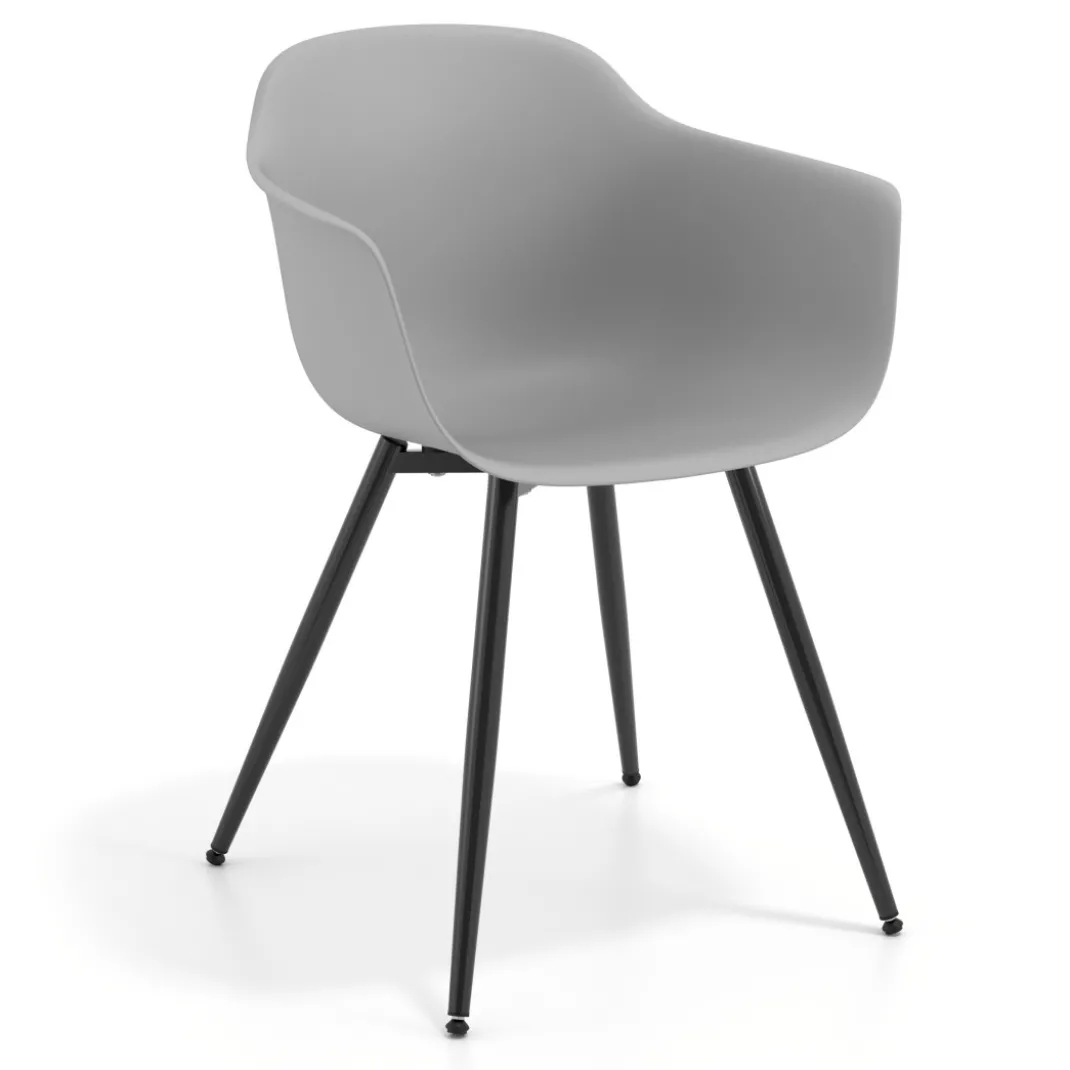Silla Confidente Elisa, 4 Patas, diseño envolvente