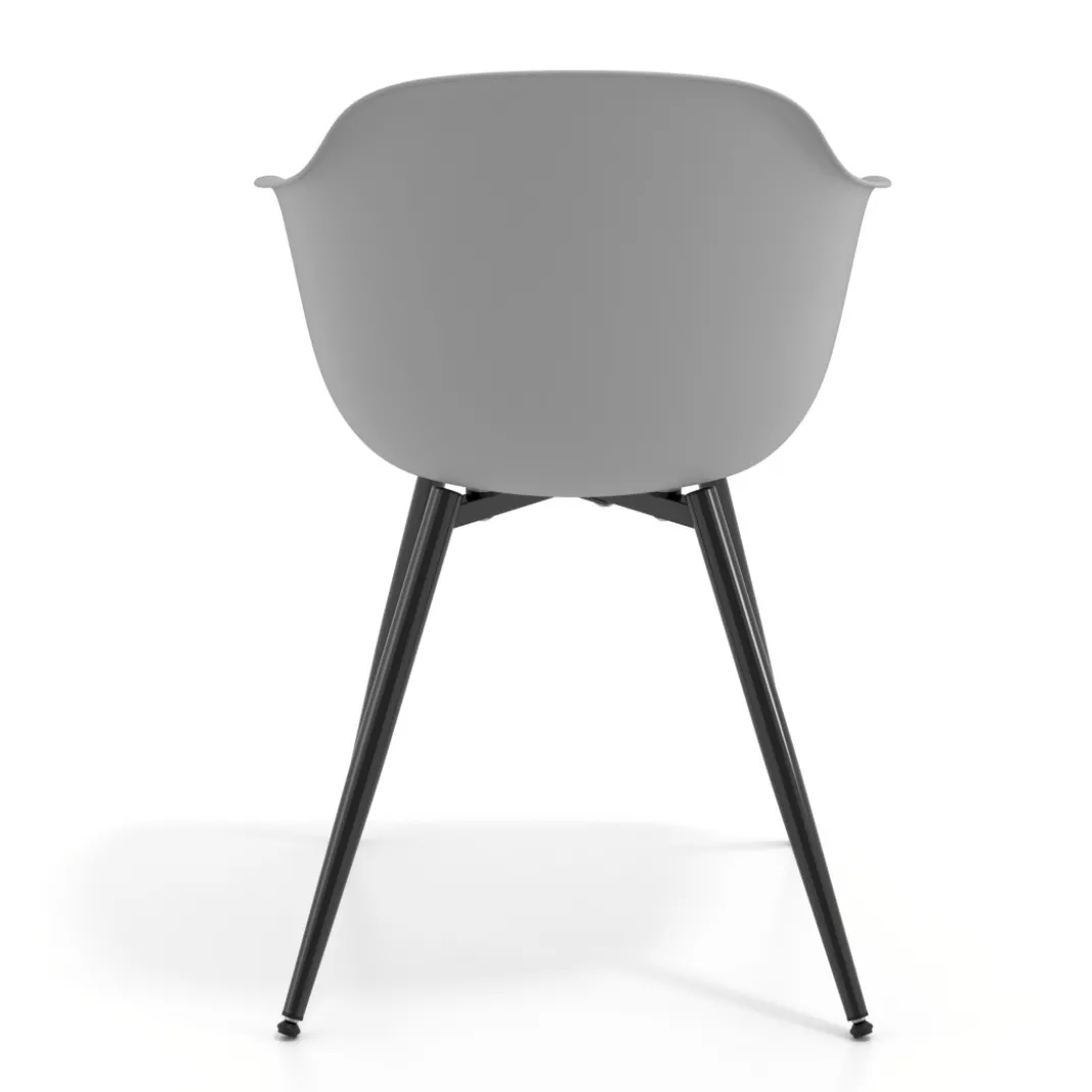 Silla Confidente Elisa, 4 Patas, diseño envolvente