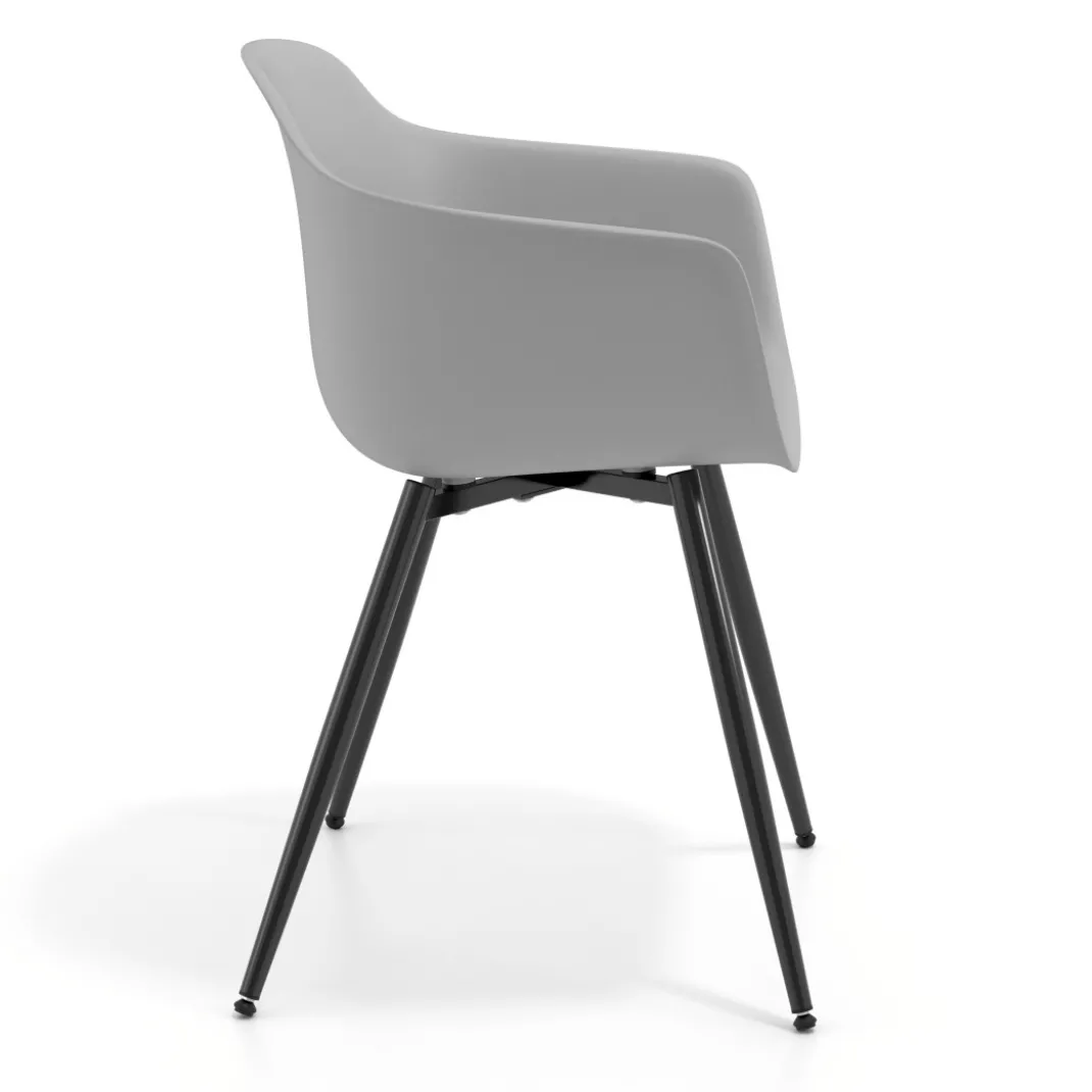 Silla Confidente Elisa, 4 Patas, diseño envolvente