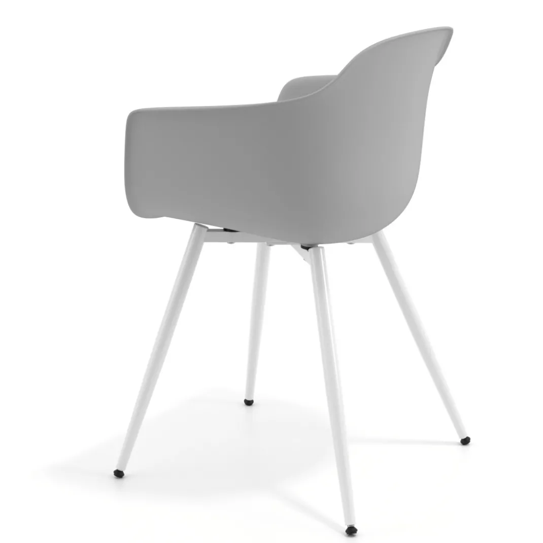 Silla Confidente Elisa, 4 Patas, diseño envolvente