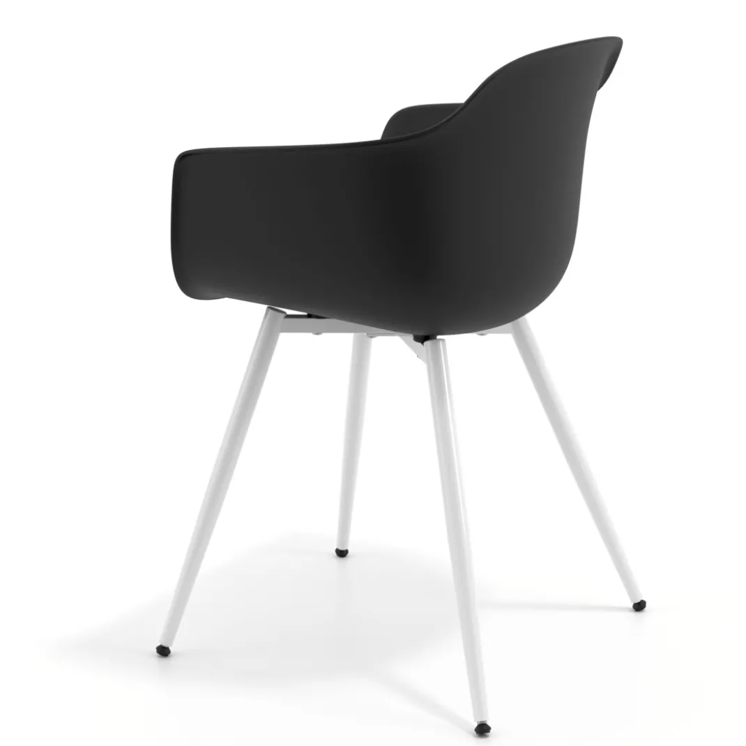 Silla Confidente Elisa, 4 Patas, diseño envolvente