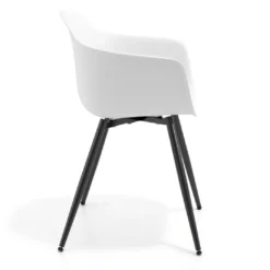 Silla Confidente Elisa, 4 Patas, diseño envolvente