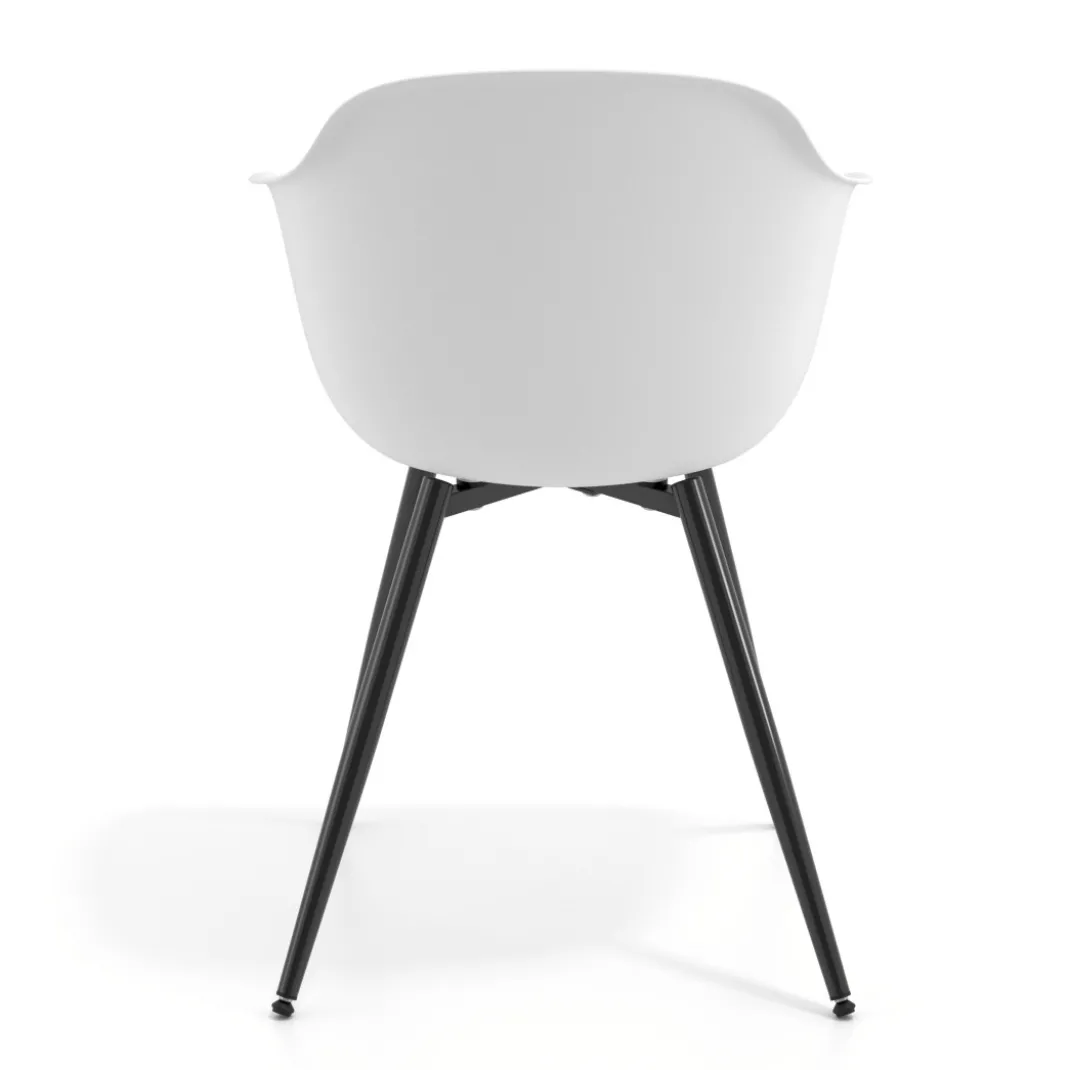 Silla Confidente Elisa, 4 Patas, diseño envolvente