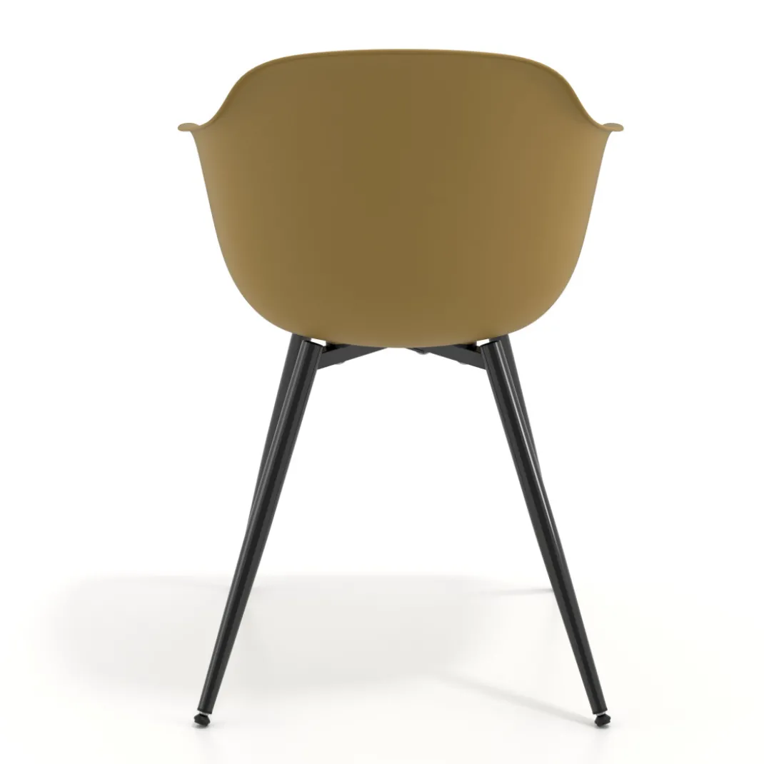 Silla Confidente Elisa, 4 Patas, diseño envolvente