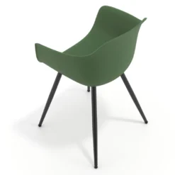 Silla Confidente Elisa, 4 Patas, diseño envolvente