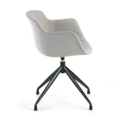 Silla confidente Ivonne Giratoria Asiento Tapizado