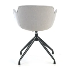 Silla confidente Ivonne Giratoria Asiento Tapizado