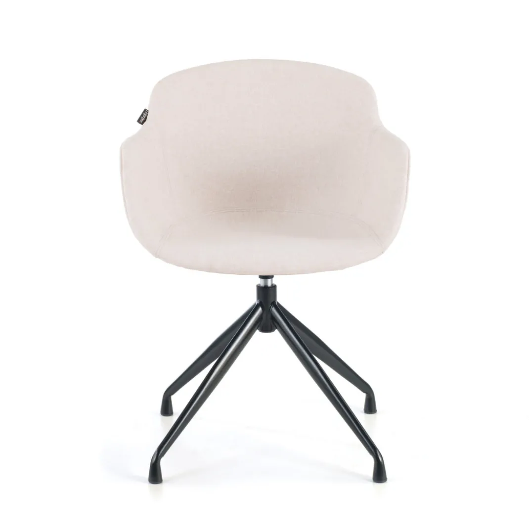 Silla confidente Ivonne Giratoria Asiento Tapizado