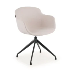 Silla confidente Ivonne Giratoria Asiento Tapizado
