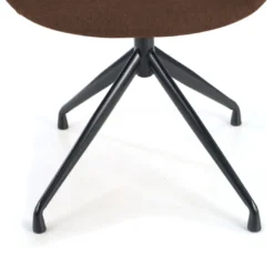 Silla confidente Ivonne Giratoria Asiento Tapizado