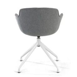 Silla confidente Ivonne Giratoria Asiento Tapizado