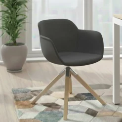 Silla confidente Ivonne Patas Madera Tapizado