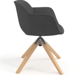 Silla confidente Ivonne Patas Madera Tapizado