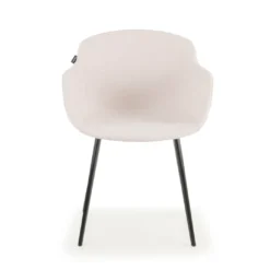 Silla confidente Ivonne, Patas, Estructura metálica, Tapizada