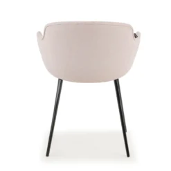 Silla confidente Ivonne, Patas, Estructura metálica, Tapizada