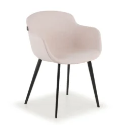 Silla confidente Ivonne, Patas, Estructura metálica, Tapizada