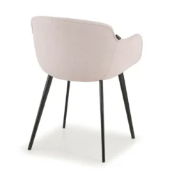 Silla confidente Ivonne, Patas, Estructura metálica, Tapizada